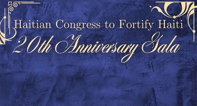 Haitian Congress 20th Anniversary Gala